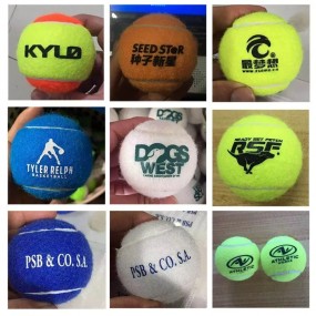 Bedrukte tennisballen voor bedrijven | Tennisballen-bed...